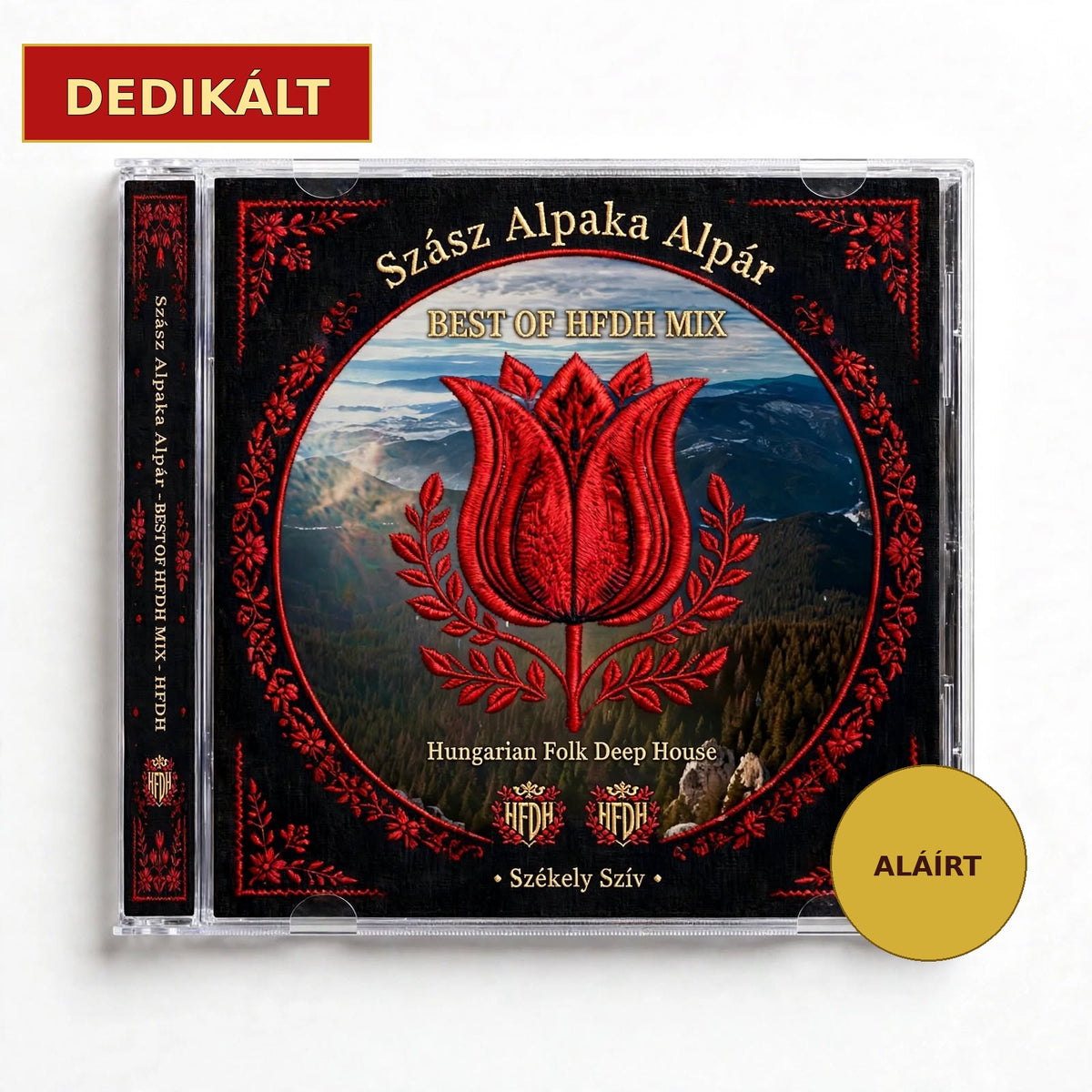 HFDH - BEST OF HFDH MIX CD - DEDIKÁLT - Személyesen Aláírt - Székely Szív Edition